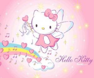 пазл Hello Kitty фея